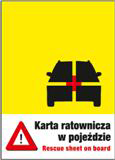 Karty Ratownicze pojazdów