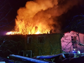 Pożar budynku mieszkalnego w Sarbinowie