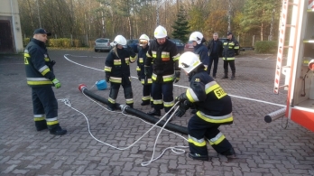Szkolenie Podstawowe dla strażaków ratowników Ochotniczych Straży Pożarnych powiatu koszalińskiego
